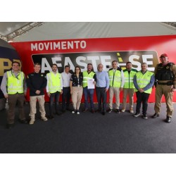 Via Araucária participa de evento de lançamento do Movimento Afaste-se